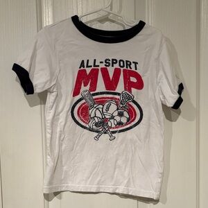 1989 Place All-Sport MVP Kids T-Shirt - White and Red